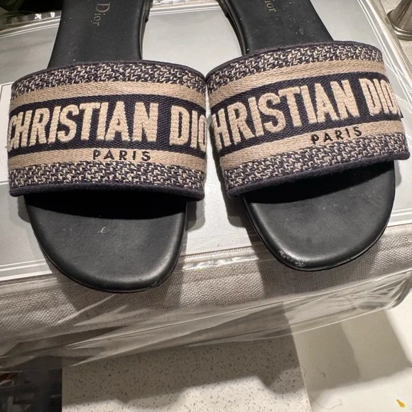 Dior Black and Tan Sandals - Picture 5 of 5